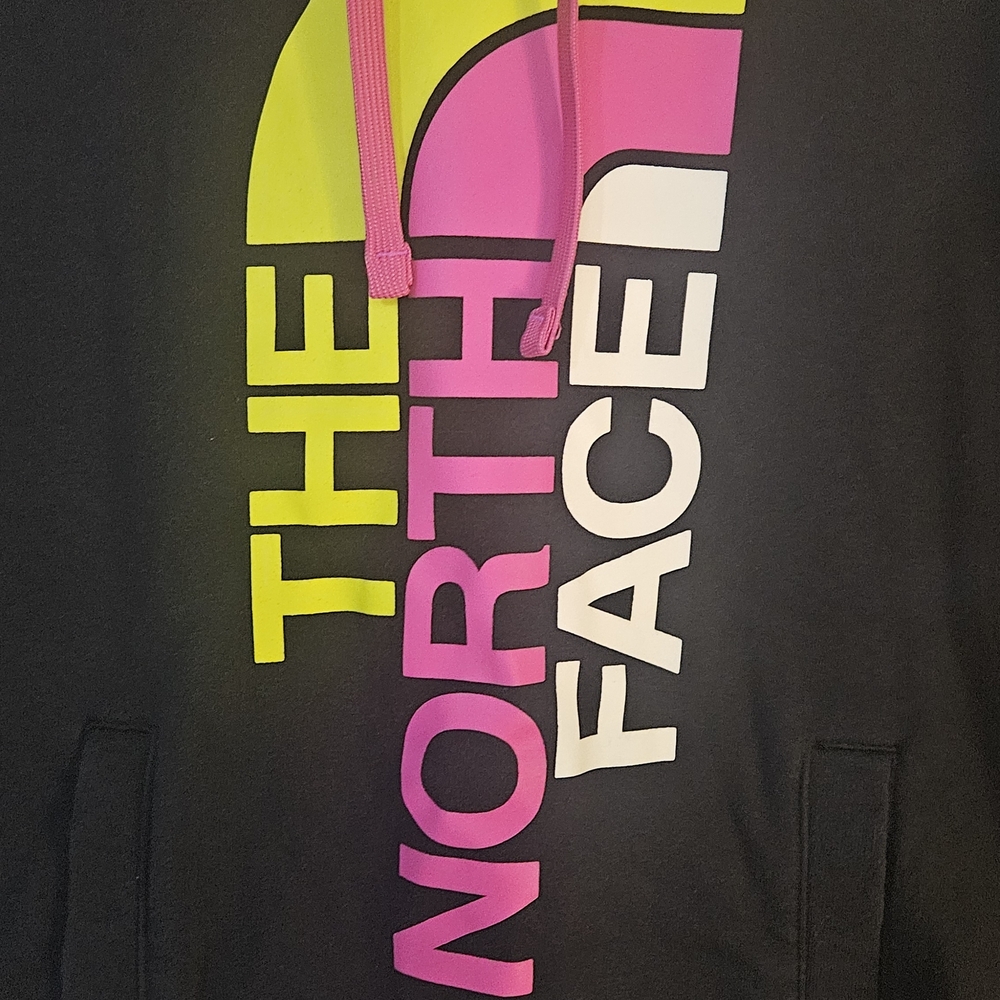 The North Face women Hoodie Pullover Sweatshirt Pockets Outdoor Size M Unisex - Picture 4 of 10
